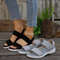 Womens Lightweight Knit Wedge Sandals 0