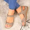 Womens Orthopedic Ankle Strap Wedge Sandals 9