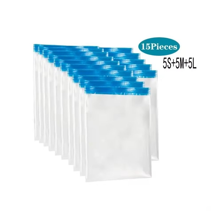 Travel RollUp Compression Bags SpaceSaving Storage For Suitcases And Backpacks 1