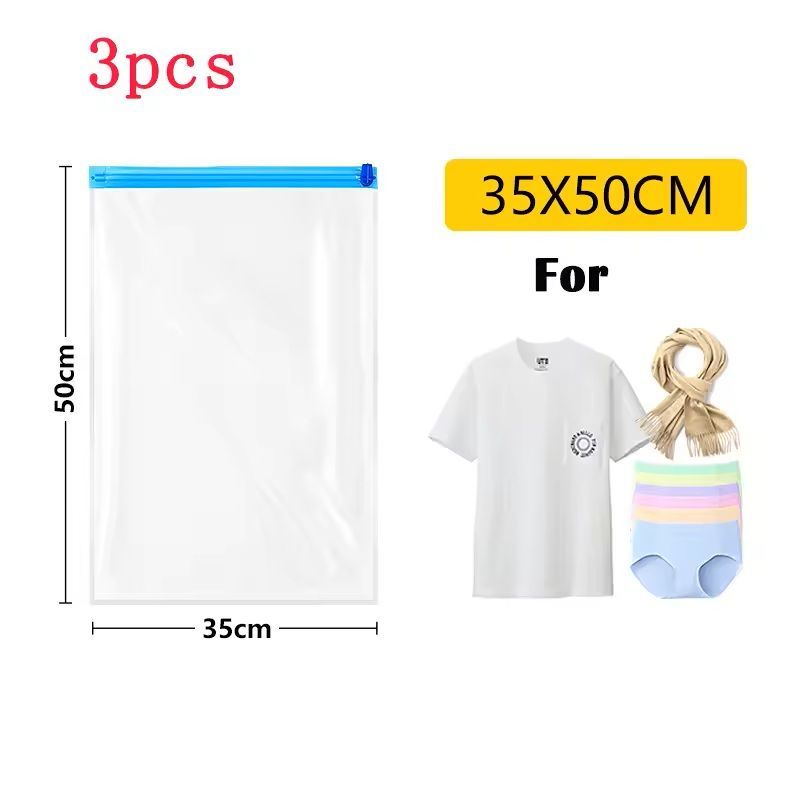 Travel RollUp Compression Bags SpaceSaving Storage For Suitcases And Backpacks 2