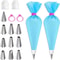 Silicone Piping Bags And Tips Set For Cake Decorating 8