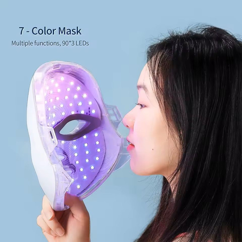 LED Face And Neck Beauty Massager 7
