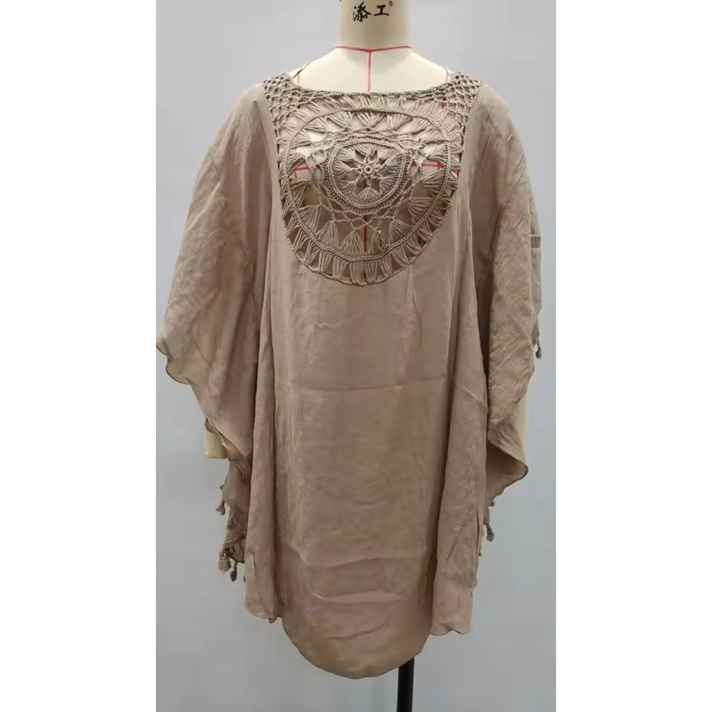 Crochet Bikini Swimsuit Cover Up Dress For Women 12