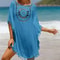 Crochet Bikini Swimsuit Cover Up Dress For Women 3