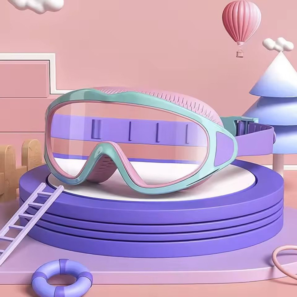 Childrens Wide Angle Anti Fog Swimming Goggles 9