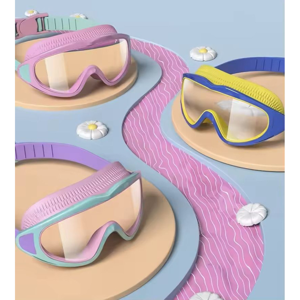 Childrens Wide Angle Anti Fog Swimming Goggles 11