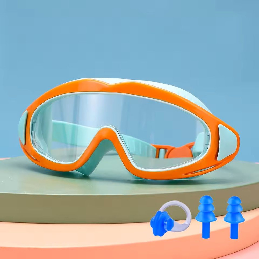 Childrens Wide Angle Anti Fog Swimming Goggles 8