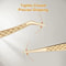 Precision Fiber Tip Eyelash Tweezer With Diamond Grip 5