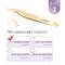 Precision Fiber Tip Eyelash Tweezer With Diamond Grip 17