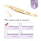 Precision Fiber Tip Eyelash Tweezer With Diamond Grip 17