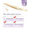 Precision Fiber Tip Eyelash Tweezer With Diamond Grip 18