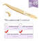 Precision Fiber Tip Eyelash Tweezer With Diamond Grip 20