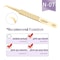 Precision Fiber Tip Eyelash Tweezer With Diamond Grip 22
