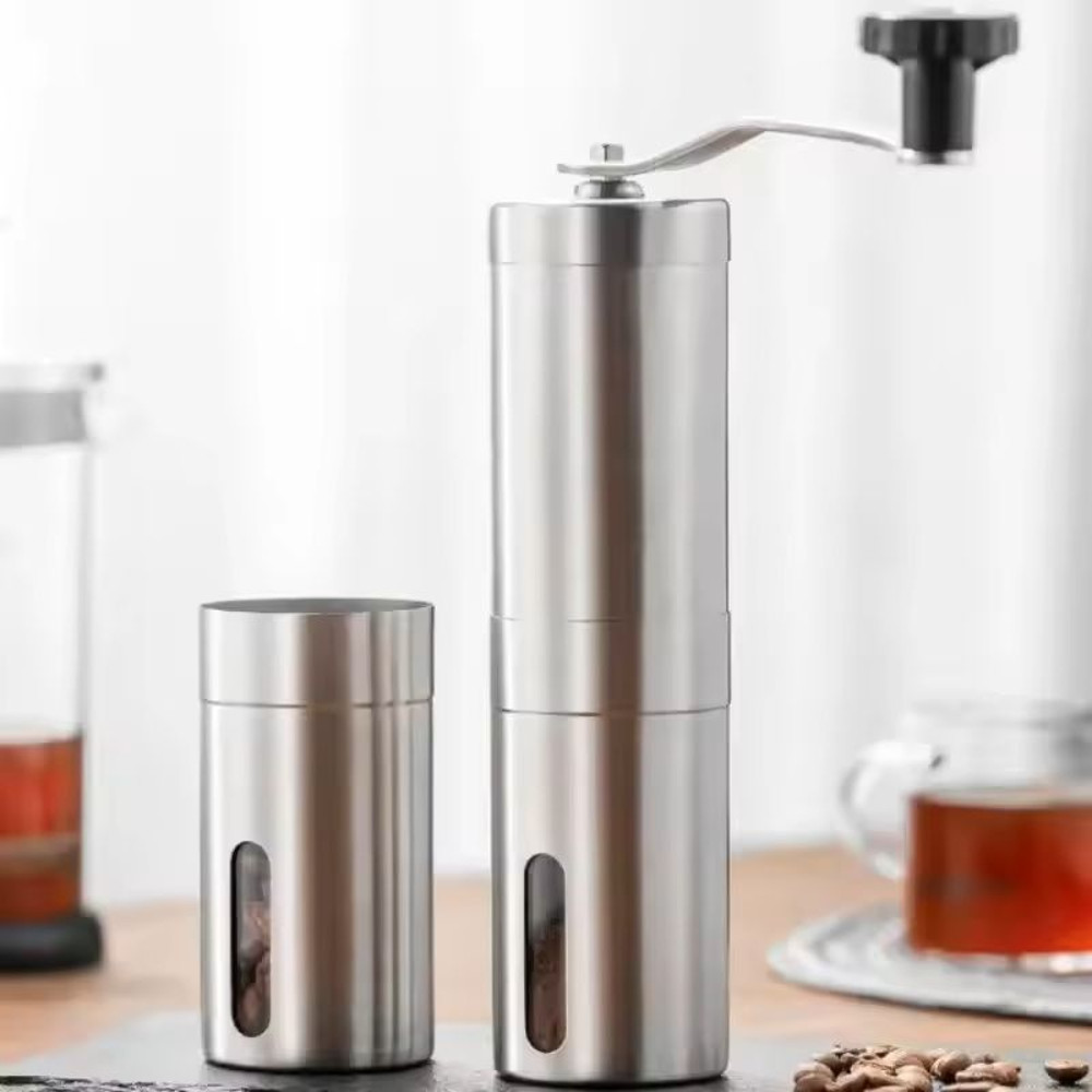 Manual Coffee Grinder With Measuring Spoon Option 0
