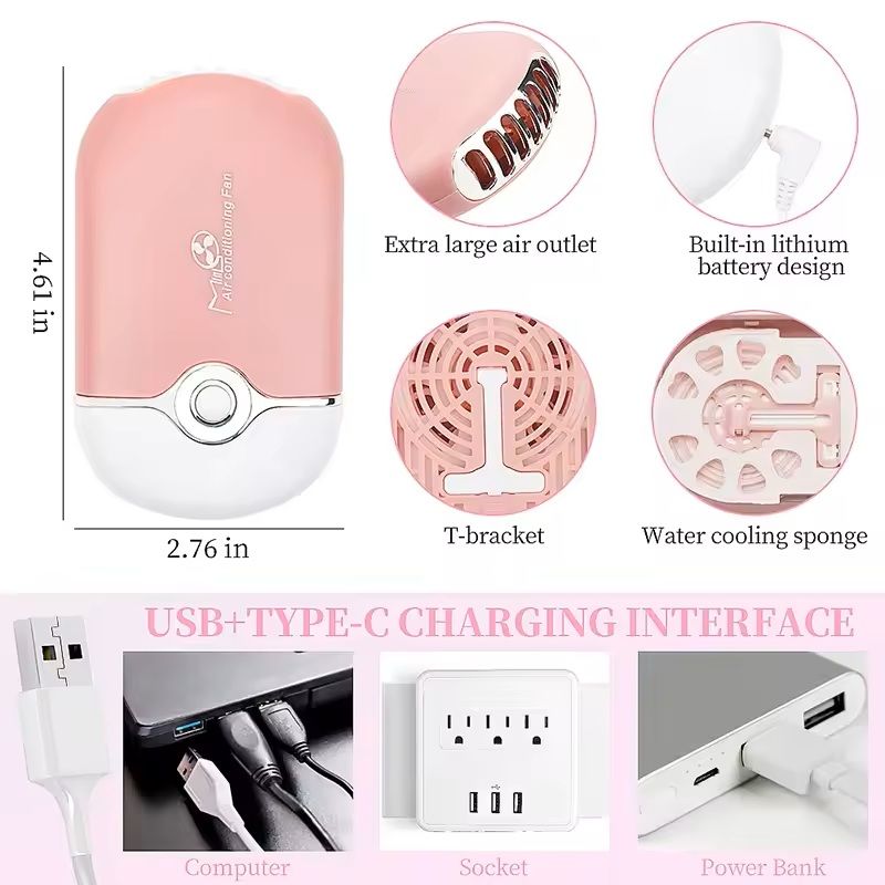 Mini USB Eyelash Fan Dryer For Lash Extension 4