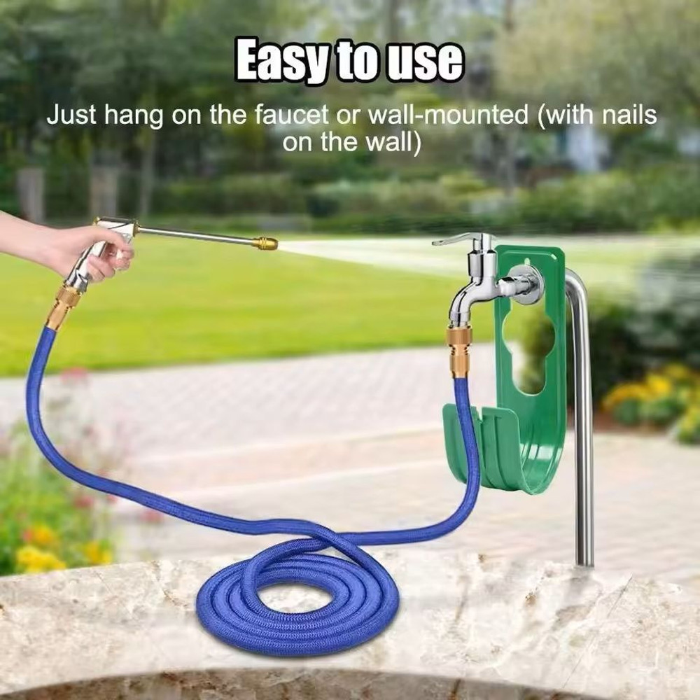 Garden Wall Mount Hose Organizer Rack 5