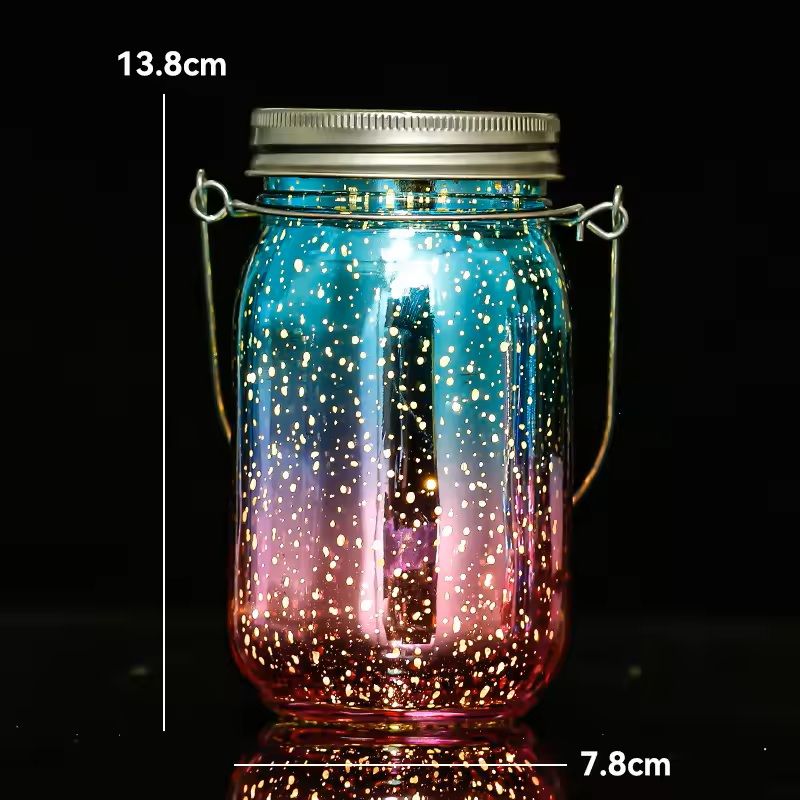 Solar Mason Jar Light For Garden And Patio Decoration 9