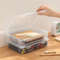 Large Capacity Transparent Plastic Storage Box For Pencils And Sketch Supplies 0