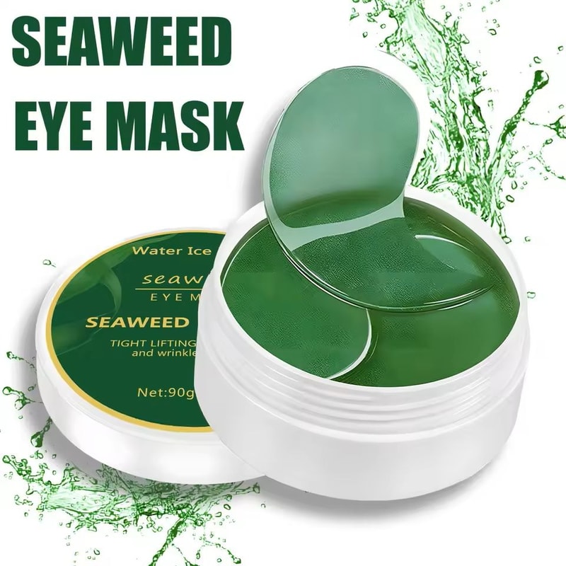 60pcs Seaweed Hyaluronic Acid Eye Mask For Dark Circles And Puffiness 6