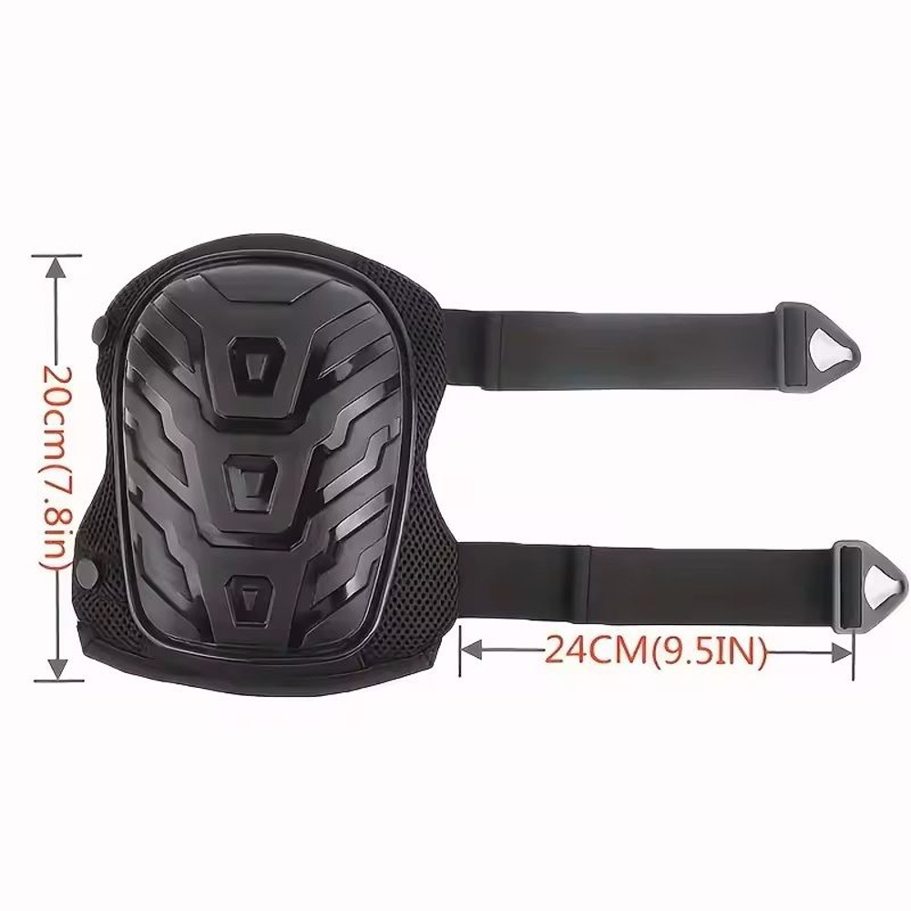 HeavyDuty Knee Pads With Adjustable Straps For Construction And Gardening 4