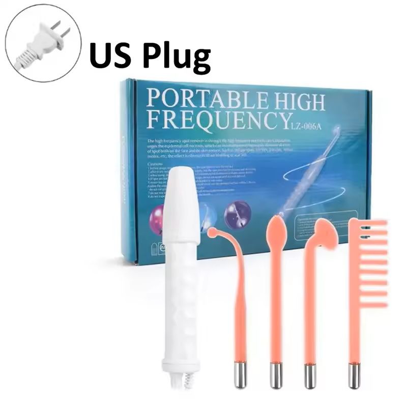 4in1 High Frequency Facial Wand For Acne Treatment And Skin Rejuvenation 4