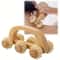 Wooden Deep Tissue Massage Roller 0