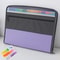 Zippered Accordion File Organizer With Pencil Pouch 9