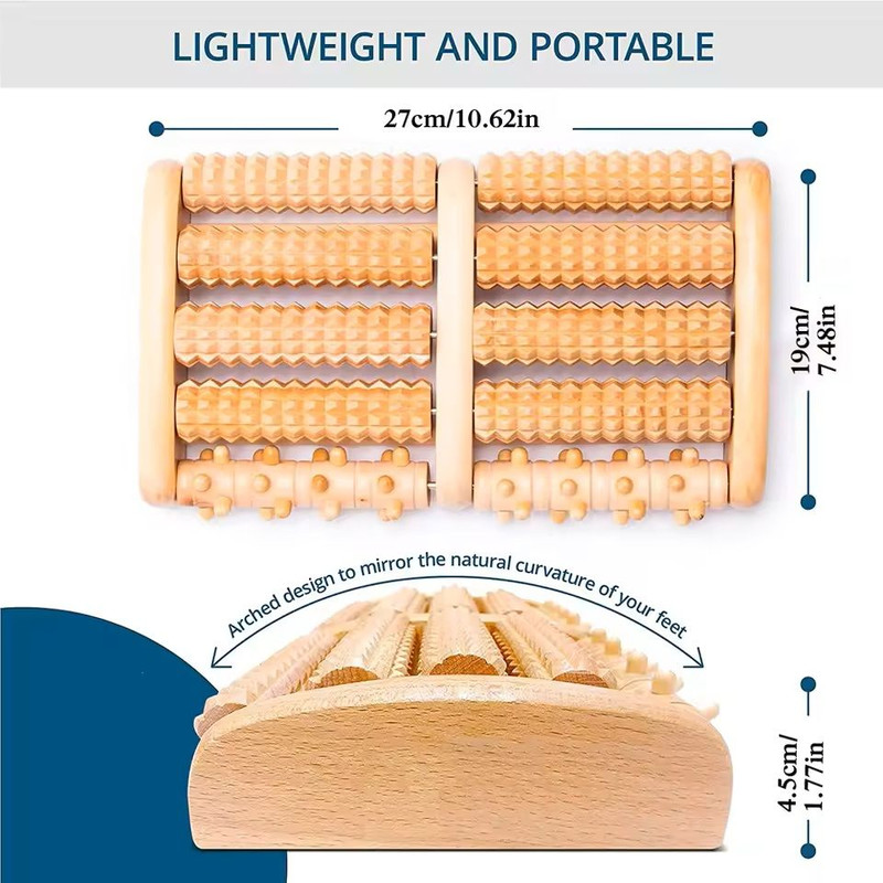 Foot Roller Massager For Plantar Fasciitis And Arch Pain Relief 5