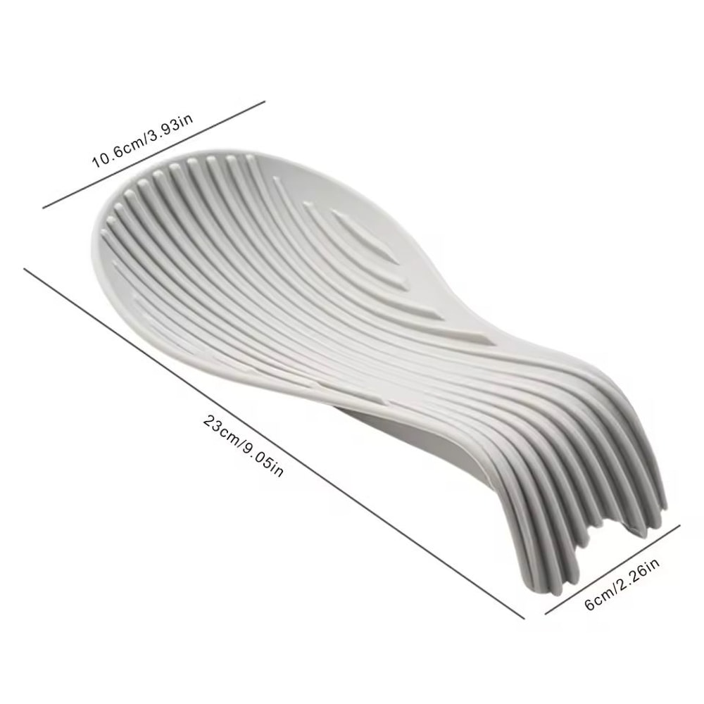 Silicone Heat Resistant Spoon Holder Placemat Set 2