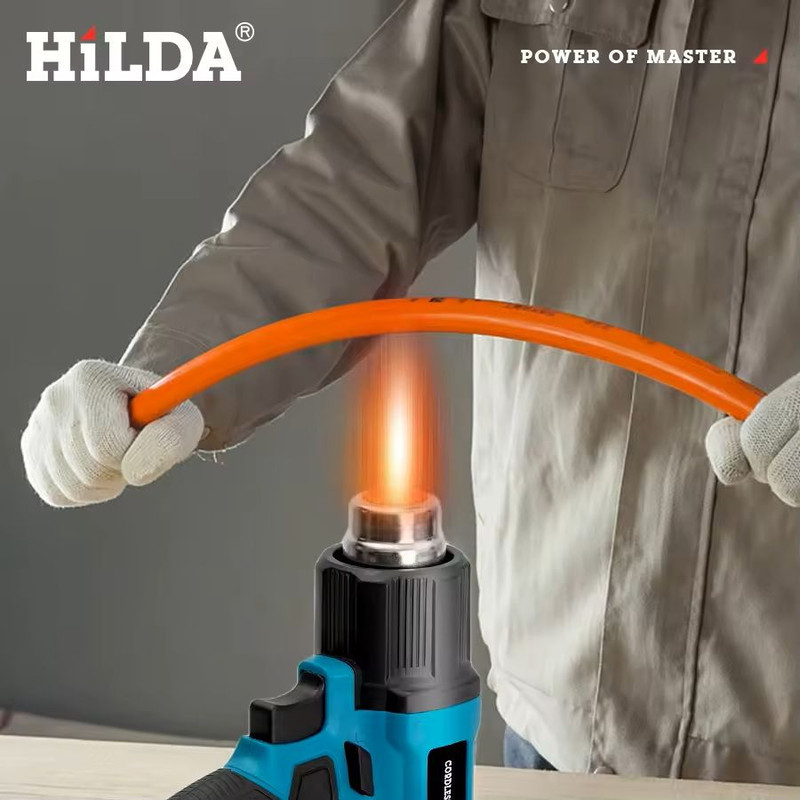 Cordless Handheld Heat Gun For Makita Battery With Nozzles 1