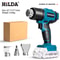 Cordless Handheld Heat Gun For Makita Battery With Nozzles 5