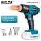 Cordless Handheld Heat Gun For Makita Battery With Nozzles 9