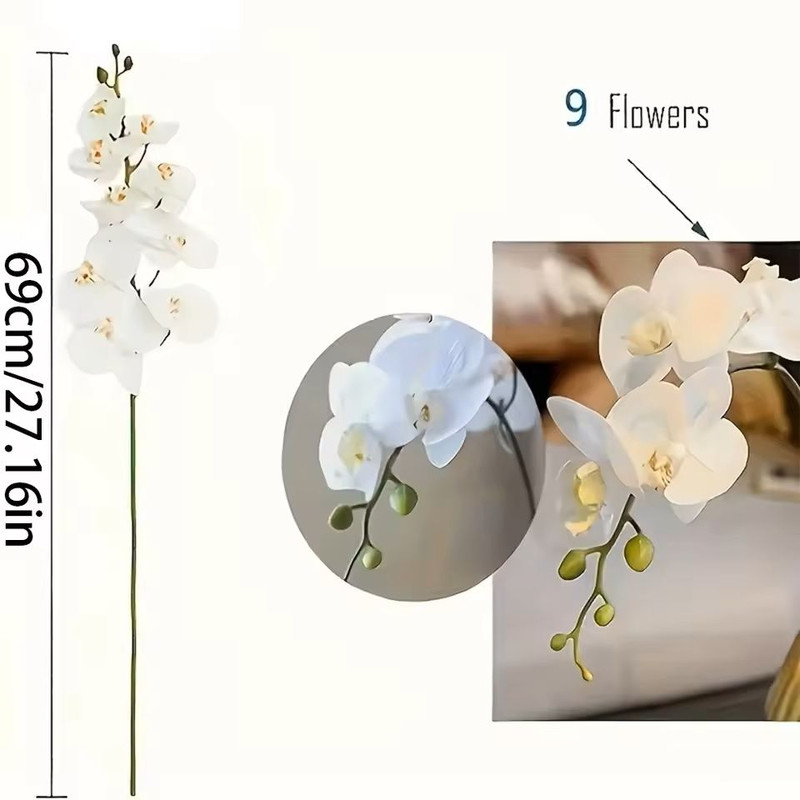 Artificial Orchid Flower Stem For Home And Event Decoration 1