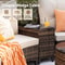Outdoor Patio Furniture Set With Half Moon Sofa And Coffee Table Options 1