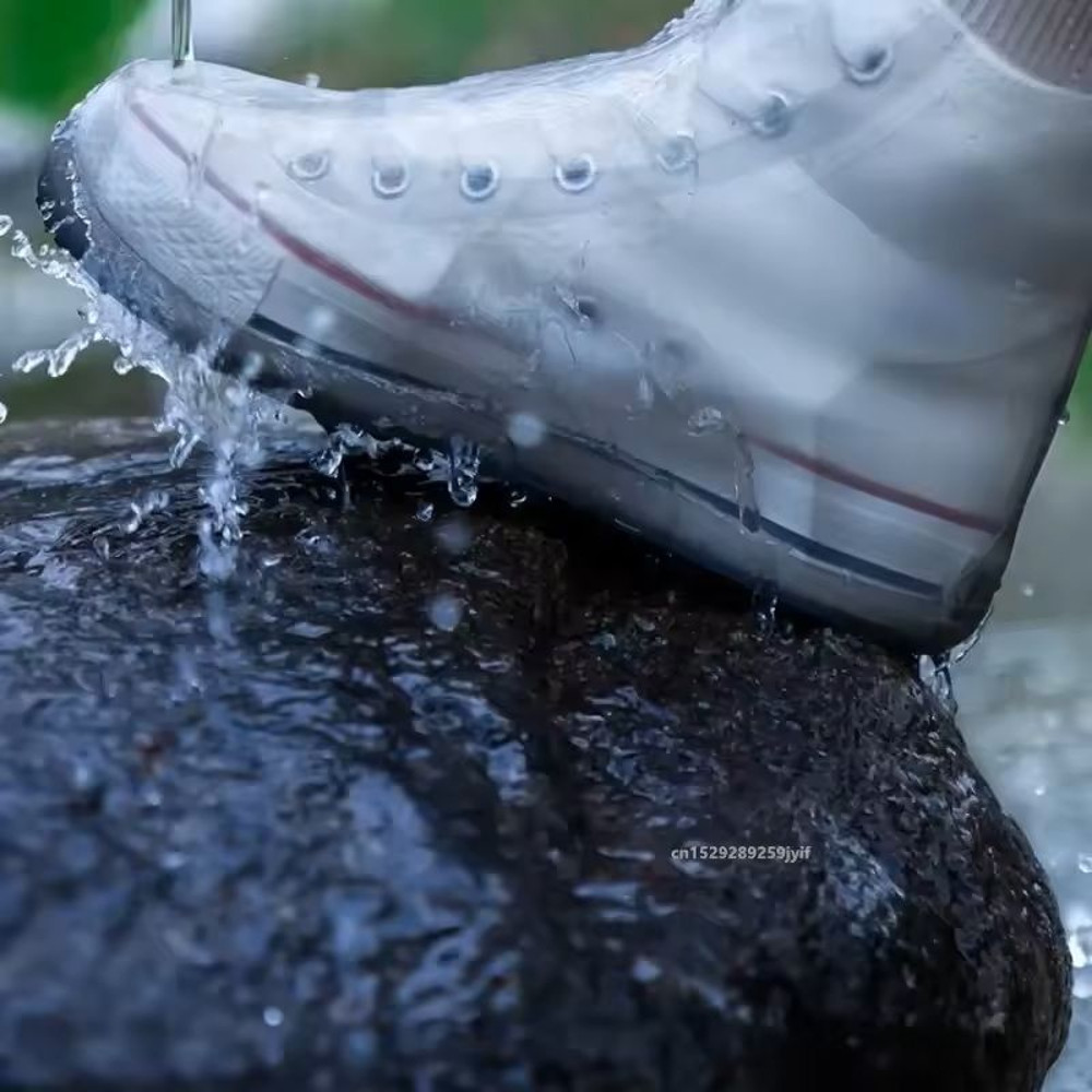 Waterproof Silicone Shoe Covers For Outdoor Protection 2