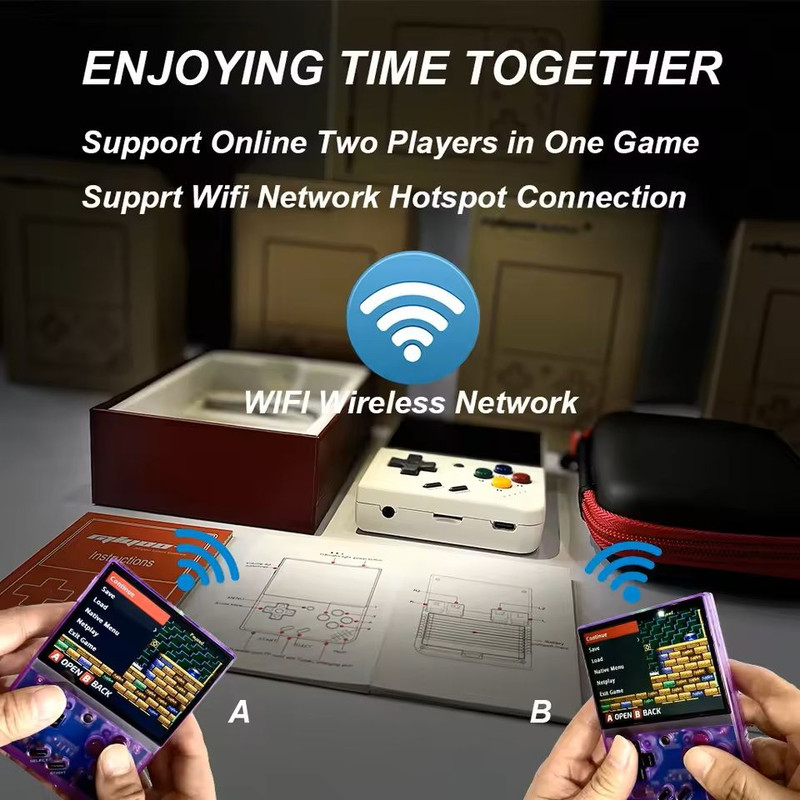 Miyoo Mini Plus Retro Handheld Console With IPS Display 1