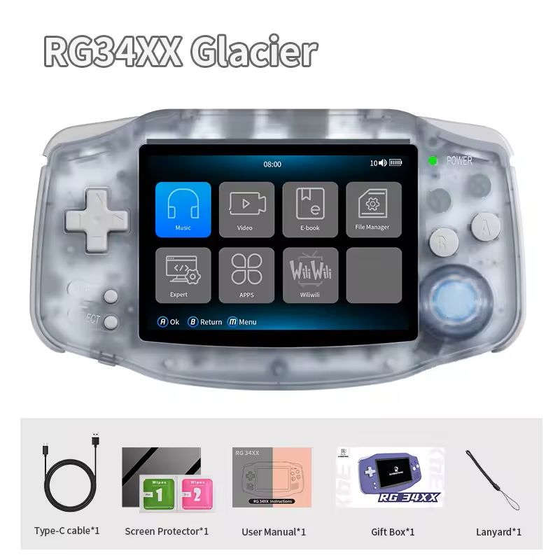 Retro Handheld Game Console With WiFi And TV Output 2