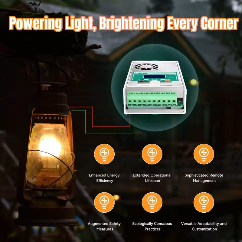 60A MPPT Solar Charge Controller With LCD For 12V 24V Battery Systems 4