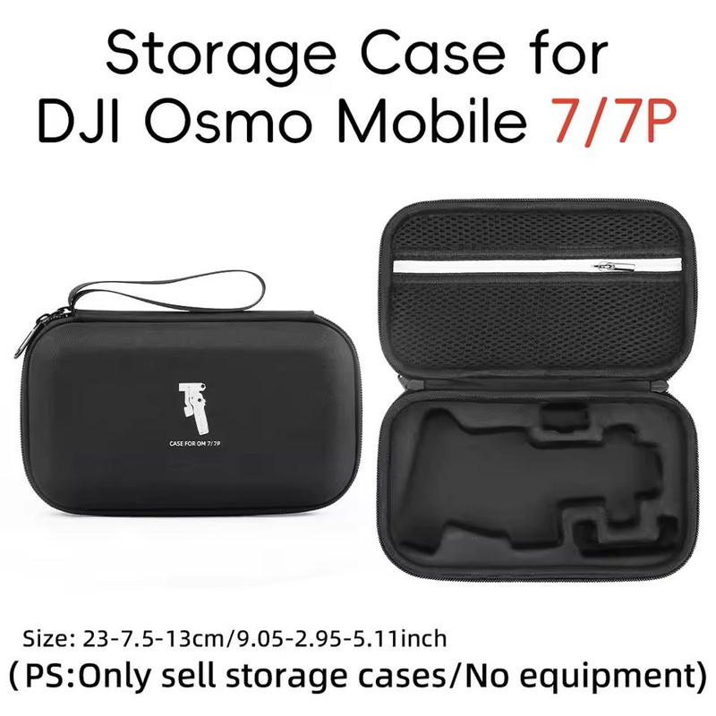 Portable Carrying Case For DJI Osmo Mobile 7 7P Gimbal  Shockproof Travel Organizer 2