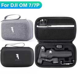 portable carrying case for dji osmo mobile 7 7p gimbal – shockproof travel organizer