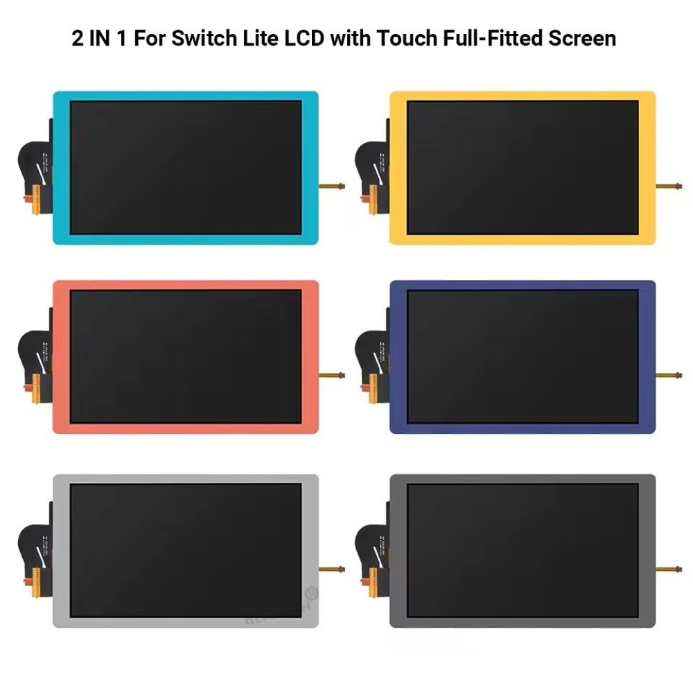 2in1 LCD And Touch Screen Replacement For Switch Lite Full Assembly Kit 0