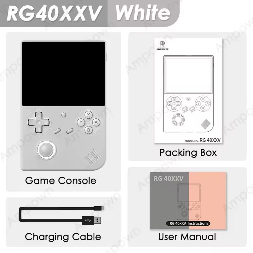 Retro Handheld Gaming Console With Joystick And RGB Lighting 4 Inch Screen 4