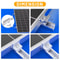 Solar Panel Mounting Bracket Kit With Mini Rails And Rubber Pads For Shingle And Slate Roofs 2