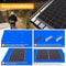 Solar Panel Mounting Bracket Kit With Mini Rails And Rubber Pads For Shingle And Slate Roofs 4