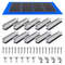 Solar Panel Mounting Bracket Kit With Mini Rails And Rubber Pads For Shingle And Slate Roofs 6