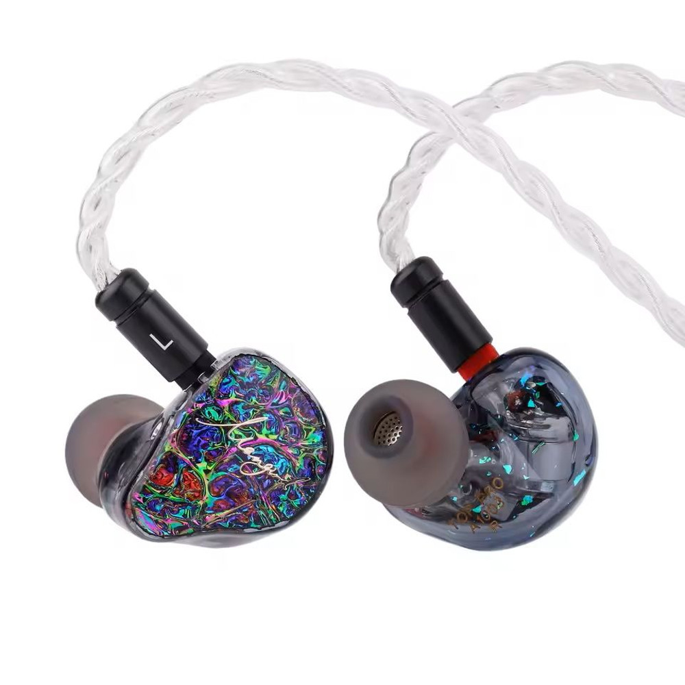 HighEnd Hybrid IEM Earphones With 10 Drivers And Interchangeable Connectors 0