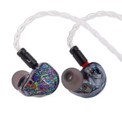 high-end hybrid iem earphones with 10 drivers and interchangeable connectors
