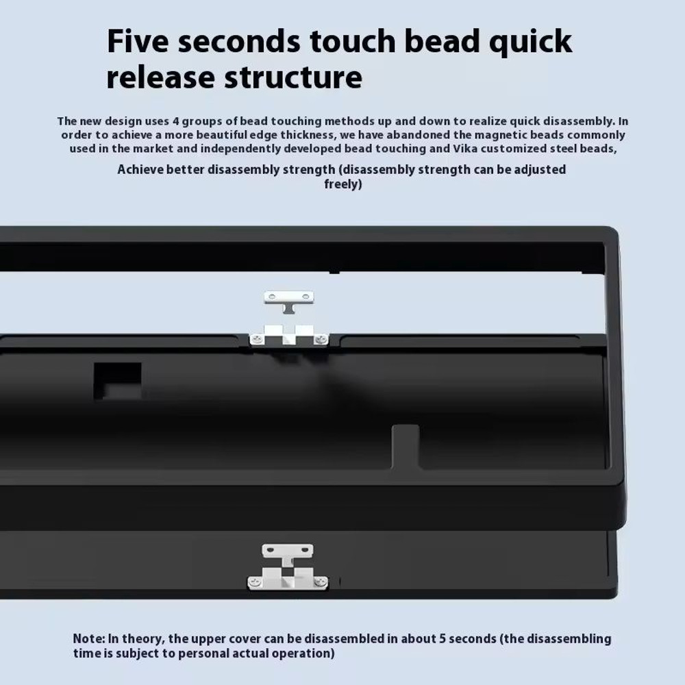 Aluminum Mechanical Keyboard Kit With RGB Wireless Bluetooth And Gasket Mount 2