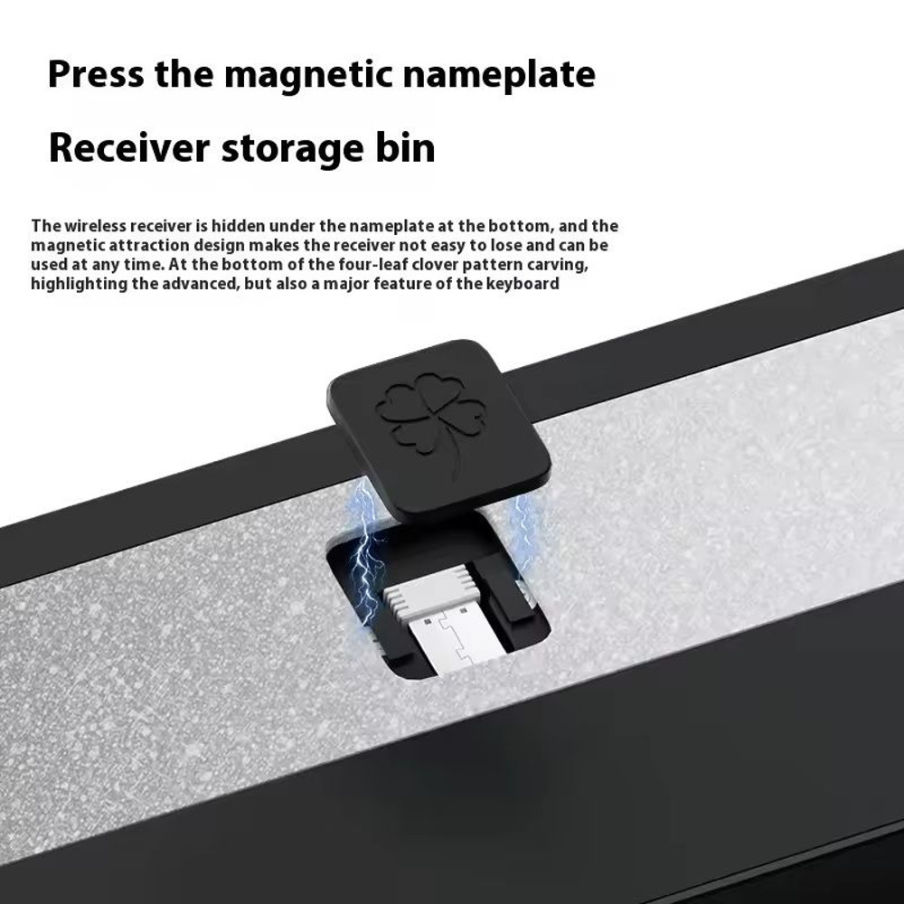 Aluminum Mechanical Keyboard Kit With RGB Wireless Bluetooth And Gasket Mount 10