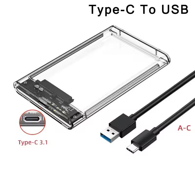 USB 30 And Type C SSD Enclosure For 25 Inch SATA Drives With 5Gbps Transfer Speed 9